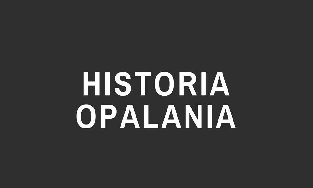historia opalania