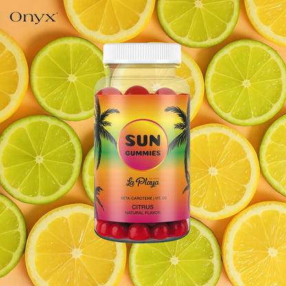 Sun Gummies La Playa by Onyx żelki owocowo-cytrusowe z betakarotenem i witaminą D3