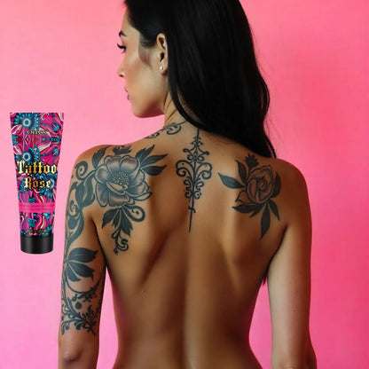 Tattoo Rose do opalania dla kobiet z tatuażami w solarium i na świeżym powietrzu